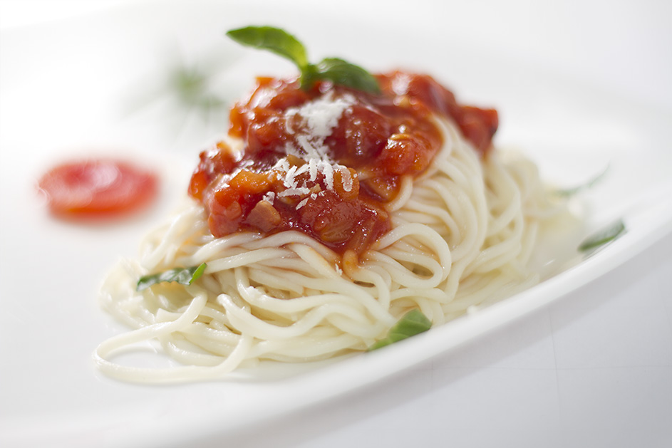 Spaghetti with Arrabbiata sauce